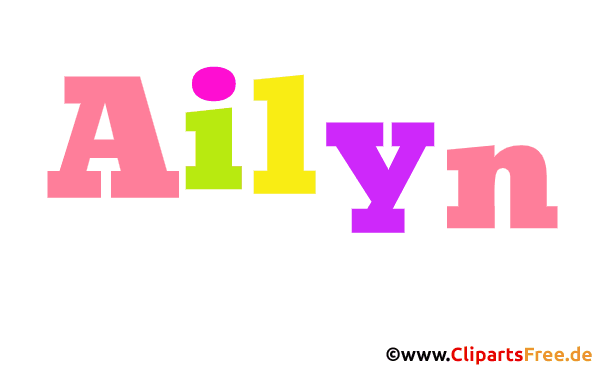 Ailyn Vorname für Baby - schöne Mädchennamen als Bilder