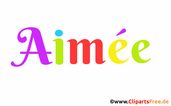 AimelleVorname für Mädchen, Baby als Illustration