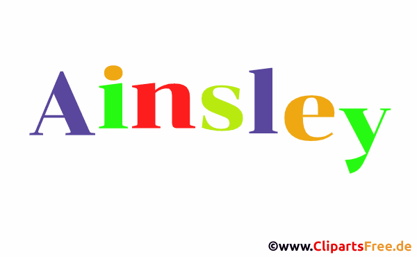 Ainsley Vorname für Baby - schöne Mädchennamen als Bilder