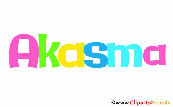 Akasma Mädchenname für Baby als Gif-Bild