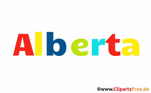 Alberta Mädchenvorname für Baby als animiertes Bild