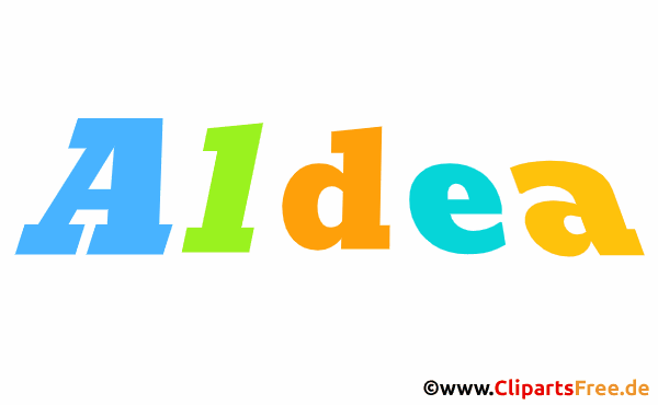 Aldea Mädchenname für Baby als Gif-Bild