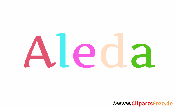 Aleda Vorname für Mädchen als Bild
