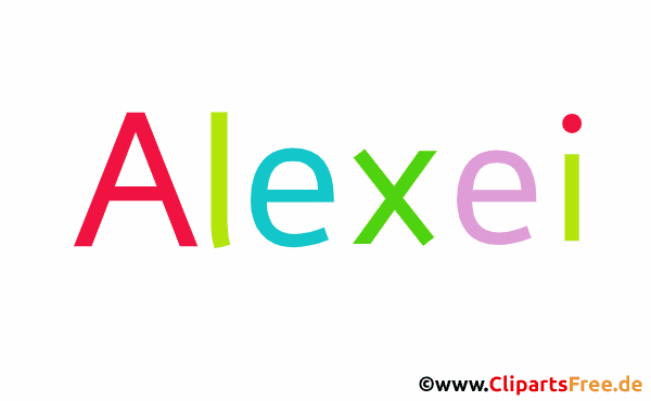 Alexei Mädchenname für Baby als Gif-Bild