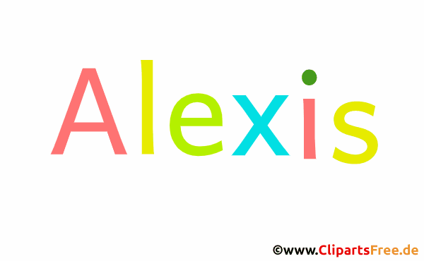Alexis Vorname für Mädchen als Bild