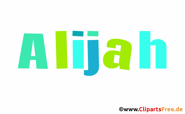 Alijah Name für Mädchen - Schöne Babynamen als Gifs