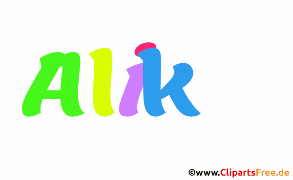 Alike Name für Baby - Schöne Mädchennamen aus bunten Buchstaben