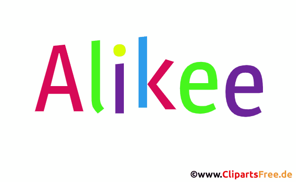 Alikee Name für Mädchen - Schöne Babynamen als Gifs