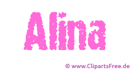 Alina Name Mädchen - Animierte Namen als Gif