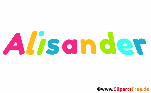 Alisander Name für Mädchen - Schöne Babynamen als Gifs