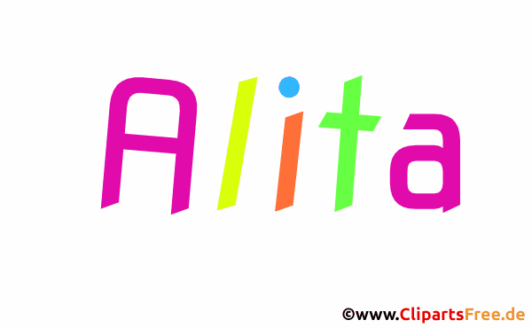 Alita Vorname für Mädchen - Seltene Babynamen als Bilder