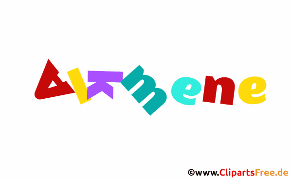 Alkmene Mädchenvorname für Baby als animiertes Bild