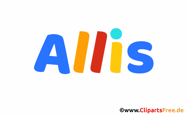 Allis Name für Baby - Schöne Mädchennamen aus bunten Buchstaben