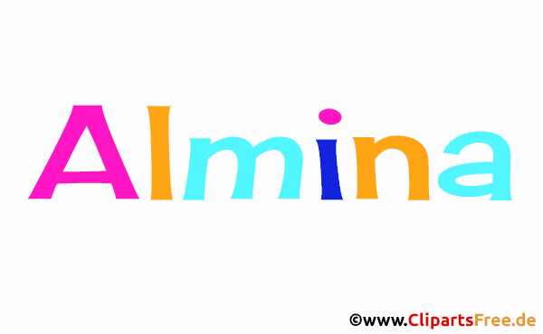 Almina Vorname für Mädchen als Bild