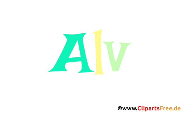 Alva Vorname für Mädchen als animierte Gif-Datei