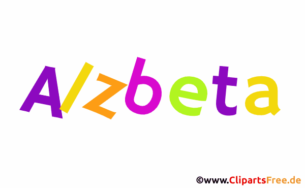 Alzbeta Vorname für Mädchen als Bild