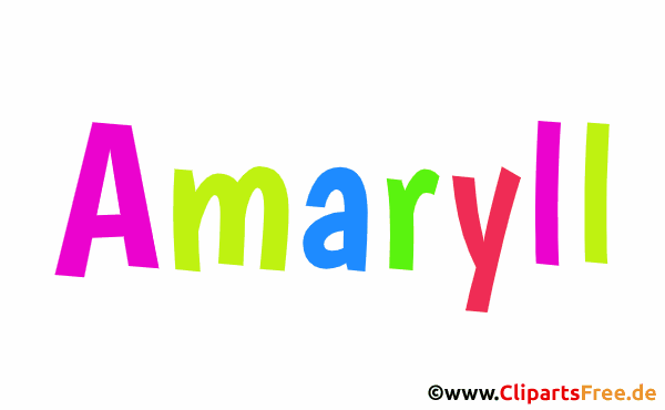Amaryll Babyvorname als Bild