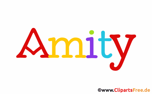Amity Vorname für Baby - Schöne weibliche Vornamen mit bunten Buchstaben