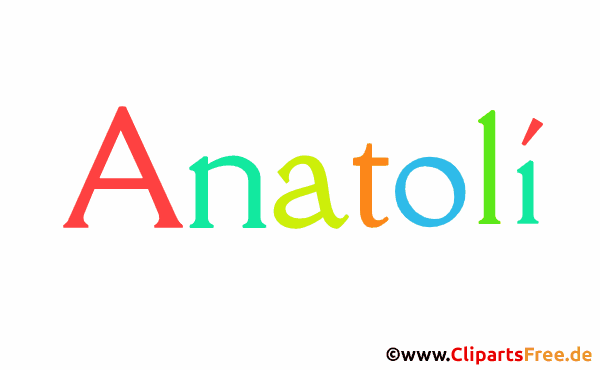 Anatolí Vorname für Baby - Weibliche Vornamen als animierte Buchstaben