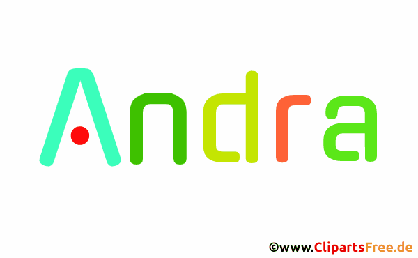 Andra Vorname für Mädchen Gif-Animation