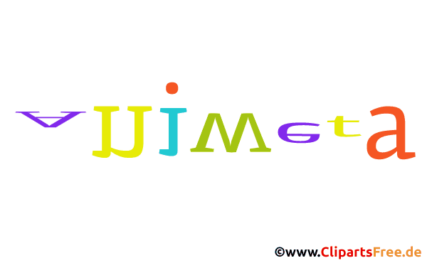 Aniweta Vorname für Mädchen Bild, Clipart, Illustration