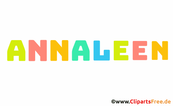 Annaleen Vorname für Mädchen - Schöne Vornamen für Babies