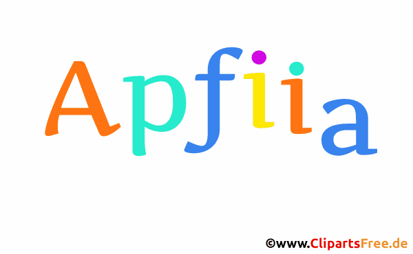 Apfiia Vorname für Mädchen als Gif-Bild