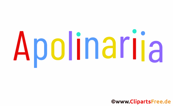 Apolinariia Vorname für Mädchen als Gif-Bild