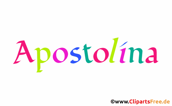 Apostolína Vorname für Mädchen - Namensbilder für Babies