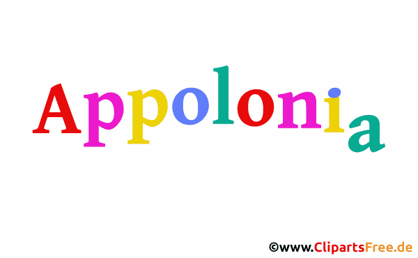 Appolonia Vorname für Baby - Mädchennamen als Gif-Bild