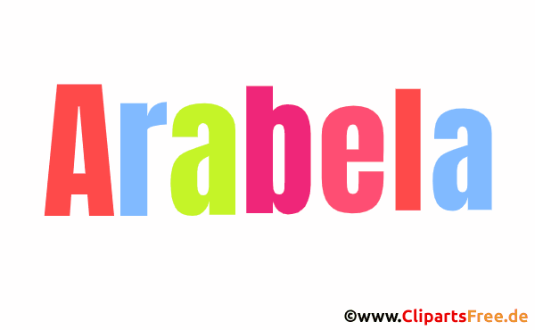 Arabela Vorname - Namensbilder für Frauen