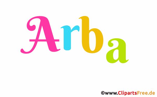 Arba Vorname für Mädchen - Namensbilder für Babies