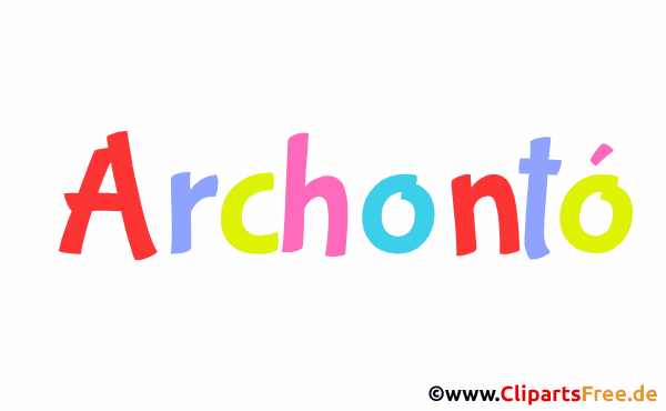 Archontó Vorname für Mädchen - Animierte Namensbilder