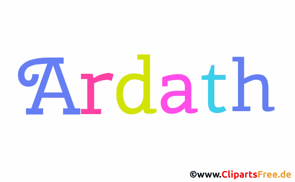 Ardath Mädchenvorname - Bilder mit Namen