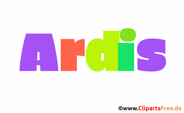 Ardis Vorname für Baby - Mädchennamen als Gif-Bild