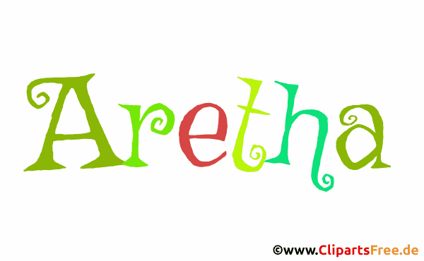 Aretha Mädchenvorname Gif Animation