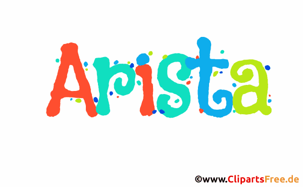 Arista Vorname für Mädchen - Animierte Namensbilder