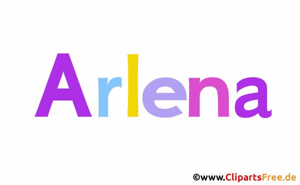 Arlena Vorname für Mädchen - Namensbilder für Babies