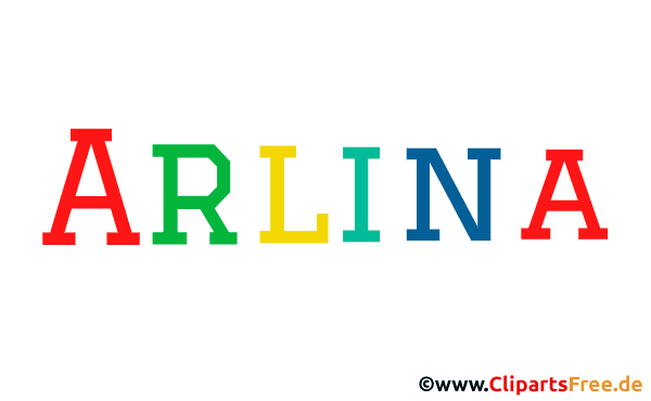 Arlina Vorname für Mädchen - Namensbilder für Babies