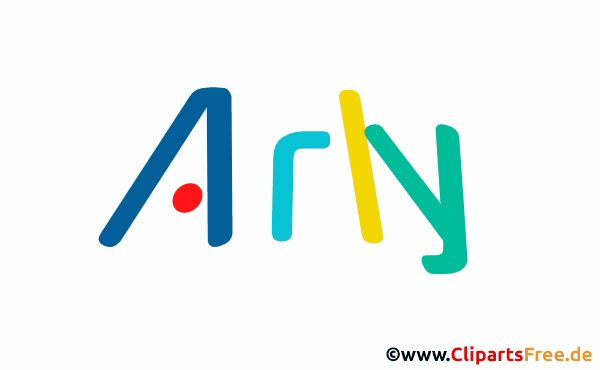 Arly Vorname für Mädchen - Animierte Namensbilder