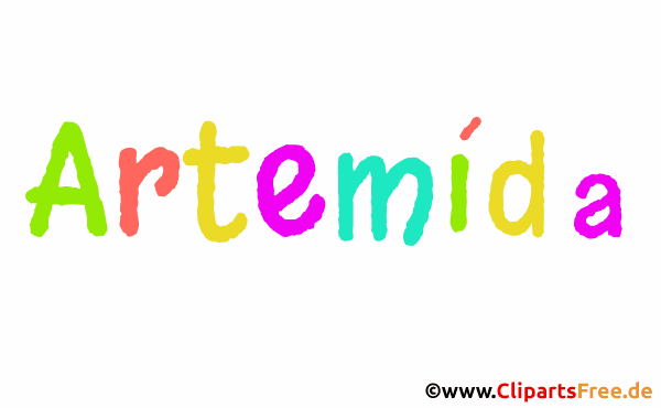 Artemída Vorname für Mädchen - Animierte Namensbilder
