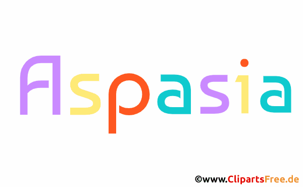 Aspasia Vorname für Mädchen - Animierte Namensbilder