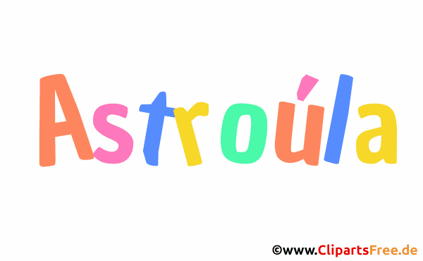 Astroúla Vorname für Baby - Mädchennamen als Gif-Bild