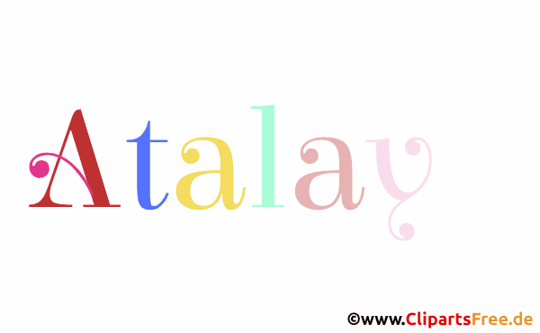 Atalaya Vorname für Mädchen - Namensbilder für Babies