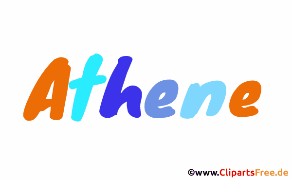 AtheneVorname für Mädchen als animierte Gif-Datei