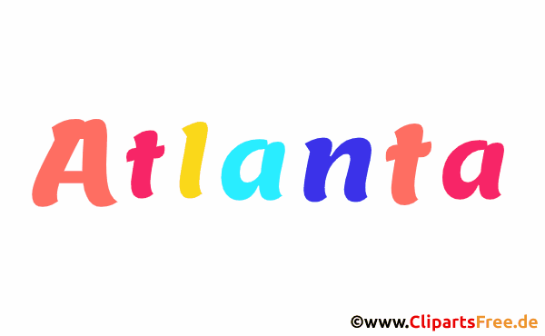 Atlanta Vorname für Baby - Mädchennamen als Gif-Bild
