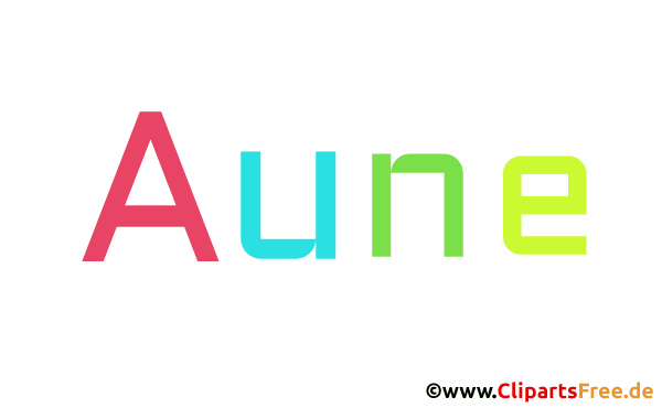 Aune Namensbild - Mädchennamen als Gif-Bilder