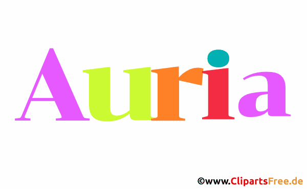 Auria Namensbild - Seltene und schöne Mädchenvornamen