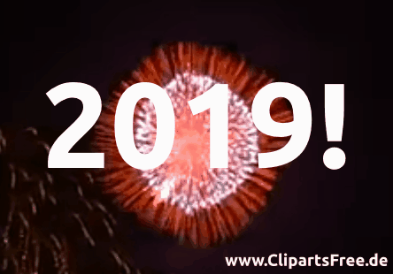 2019 Frohes Neues Jahr Gif-Animation 2019 Frohes Neues Jahr Gif-Animation