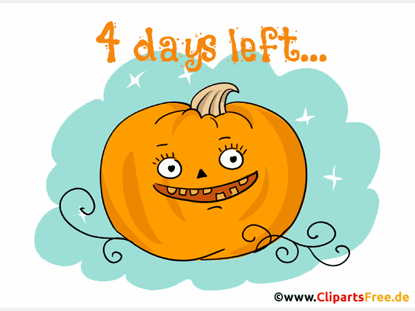 4 Tage bleiben bis Halloween animierte Glückwunschkarte 4 Tage bleiben bis Halloween animierte Glückwunschkarte